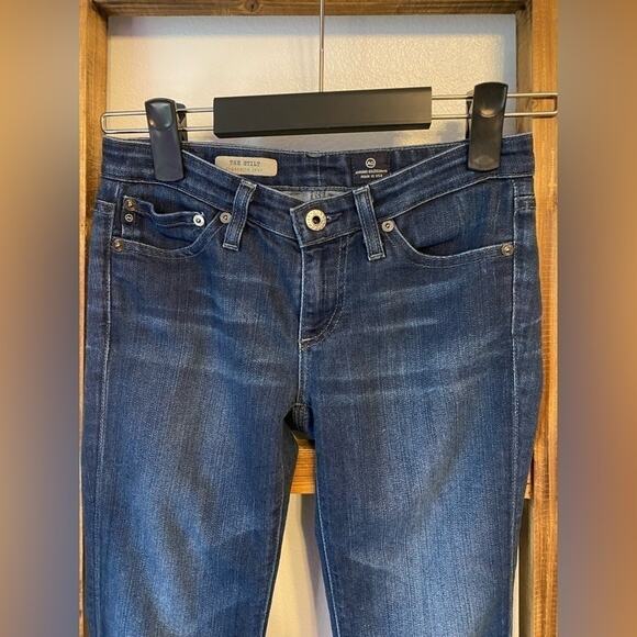 Adriano Goldschmied AG The Stilt Cigarette Skinny Stretch Distressed Jean 24R - Picture 4 of 9